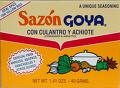 Sazon Goya con Culantro y Achiote