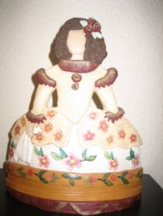 Menina decorada