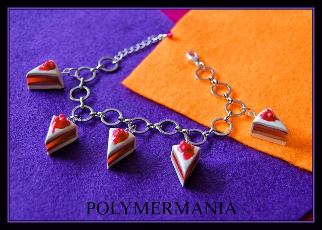 20001/08 Pulsera tarta de queso con arándanos