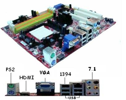 BOARD AMD MSI K9AGM3-FIH A.V.R. DDR2 AM2 $210.000.oo