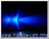 (0.50e)led 5mm superbrillante 7000mcd azul