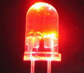 (1e)led rojo flash