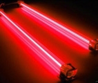 (18e)2 TUBOS DE NEON CCFL COLOR ROJO , LOTE COMPLETO 31cm
