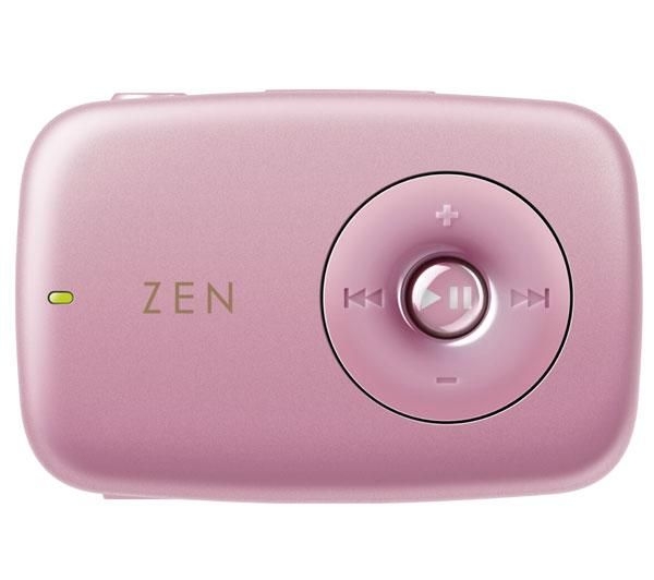 (45e)CREATIVE   Reproductor MP3 Zen Stone con speaker 2 Gb rosa