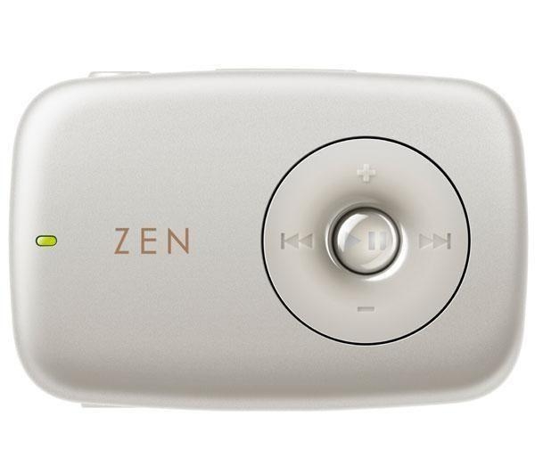 (45e)CREATIVE   Reproductor MP3 Zen Stone con speaker 2 Gb champagne