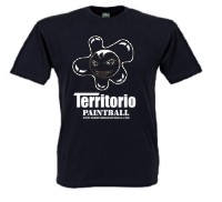 Camiseta oficial del Club negra logo 1 color