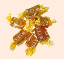 Caramelos con Miel y Limón, 250 gr.