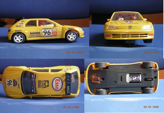 coche slot rally catalunya costa brava 1996
