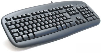 Logitech Value Keyboard Black – Teclado