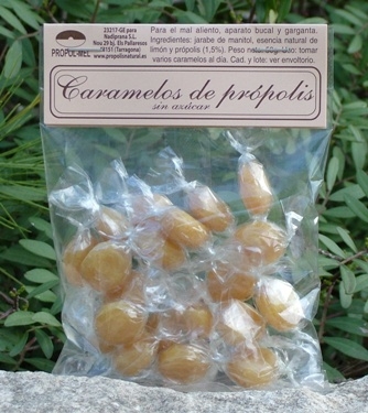 Caramelos Balsámicos de Propoleo