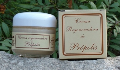 Crema facial de propoleo