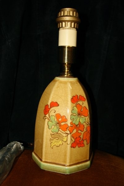 Lámpara floral
