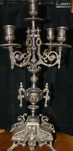 Candelabro Bronce ( Pareja )