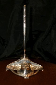 Escribania( tintero ) plata