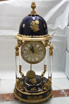 Reloj Porcelana y bronce