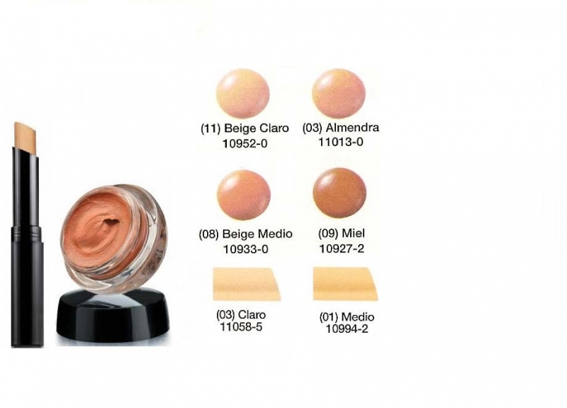 Personal match corrector en barra y soft mousse foundation base de maquillaje