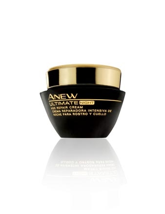 Anew ultimate crema reparadora intensiva de noche para rostro y cuello 
