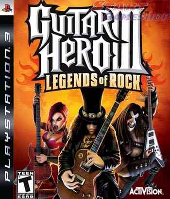Guitar Hero 3 con guitarra les paul III para PS3