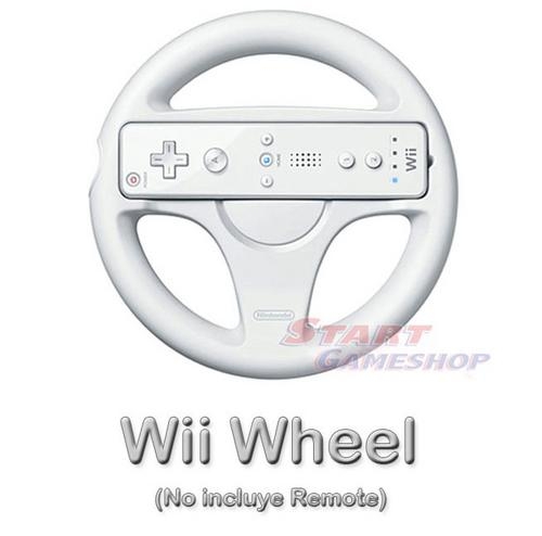 Volante Wii Wheel Para Mario Kart De Nintendo Wii