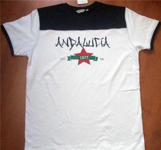 Camiseta Andalucía 1977  M  "CONMEMORATIVA"