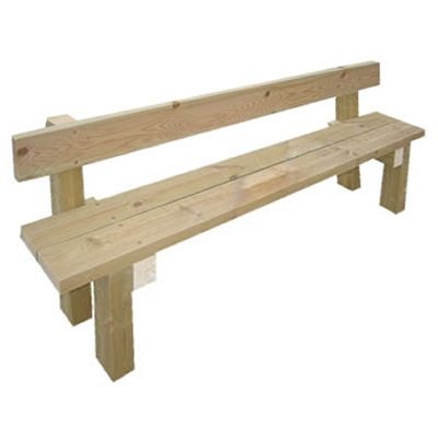 Banco madera Os Ancares