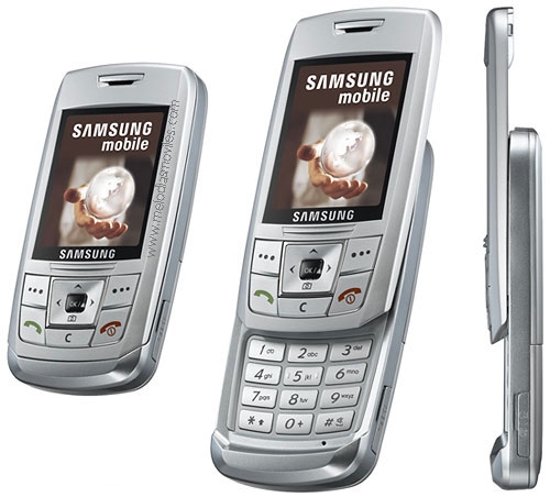 SAMSUNG SGH-E250 ROSA O NEGRO