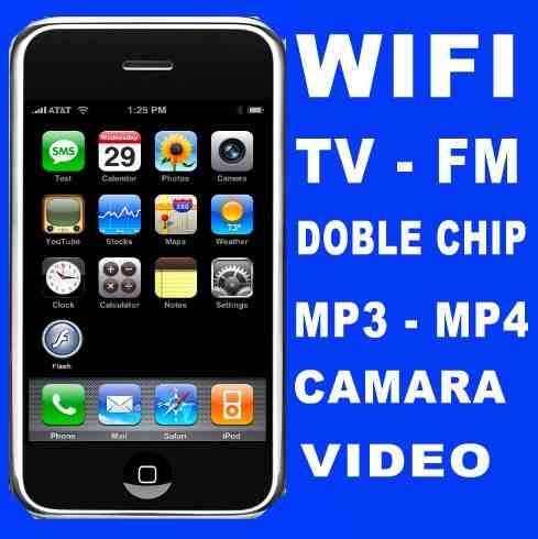 Celular Cect Internet Wifi Tv Mp3 Mp4 Touch Doble Chip 