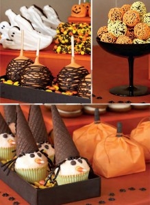 mesa dulce hallowen