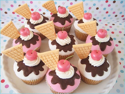 icecream cupcakes premium