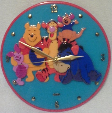 Reloj de pared Pooh y sus amigos