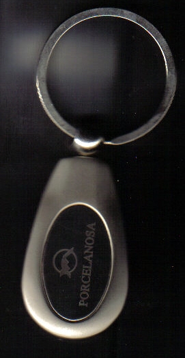 LLAVERO PUBLICIDAD PORCELANOSA METALICO 