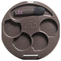 Estuche de sombras para armar y aplicador cy° colors 4 U 2.8 g / .1 oz. 