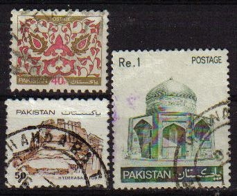 Z vendido PAKISTAN Sellos VARIOS TEMAS 