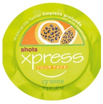 Xpress Your Face Shots Mascarilla facial Limpieza Profunda con Wild Maracuyá 10 g. / .35 oz.  