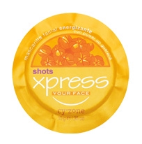 Xpress Your Face Shots Mascarilla facial Energizante con Power up Guaraná 10 g. / .35 oz.   