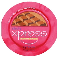 Xpress Your Face Shots Mascarilla facial Nutritiva con Chocolate Souffle 10 g. / .35 oz.  