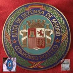 COMISARIO POLITICO DE LA JUNTA DE DEFENSA DE MADRID 