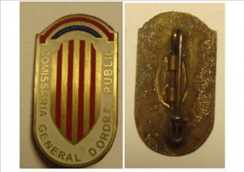 MEDALLA COMISARIA GENERAL D ORDRE PUBLIC 