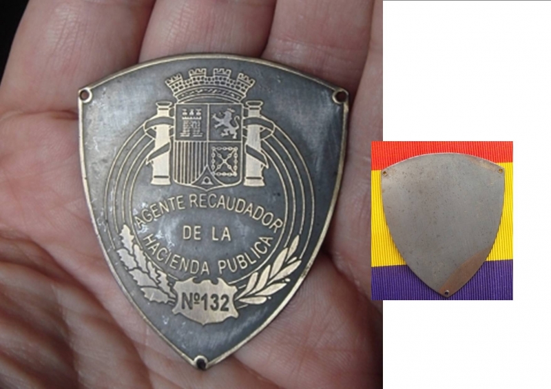 GRAN MEDALLA DE AGENTE RECAUDADOR DE LA REPUBLICA 