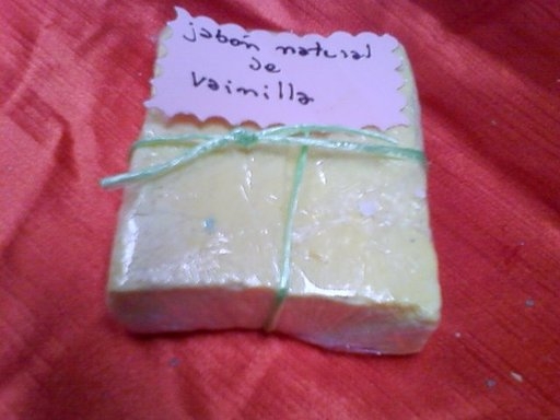 jabon de vainilla