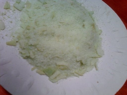 sales de baño jabonosas de manzana