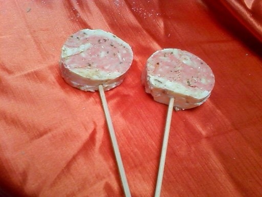 piruletas de jabon