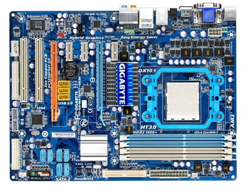 GIGABYTE MA785GT-UD3H AM3 ATX VGA DDR3 