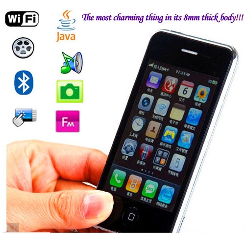 Air Phone No.1 Thinnest Phone 3Gs WiFi Java-2010edición 