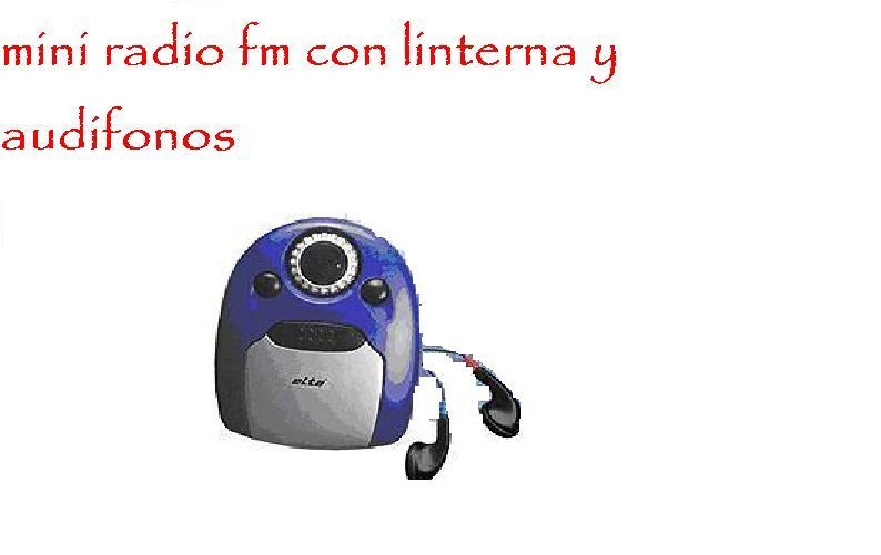 Radio Fm Con Linterna