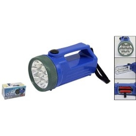 Linterna De Mano 7 Leds + Lampara De Lectura 5 Leds Potente