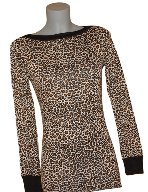 jersey estampado leopardo