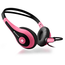 SOYNTEC AURICULARES Y MICRÓFONO NETSOUND 500 PINK