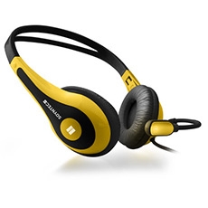 SOYNTEC AURICULARES Y MICRÓFONO NETSOUND 500 YELLOW