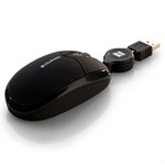 SOYNTEC RATÓN INPPUT R370 BLACK USB, ÓPTICO CON SCROLL Y CABLE RETRÁCTIL